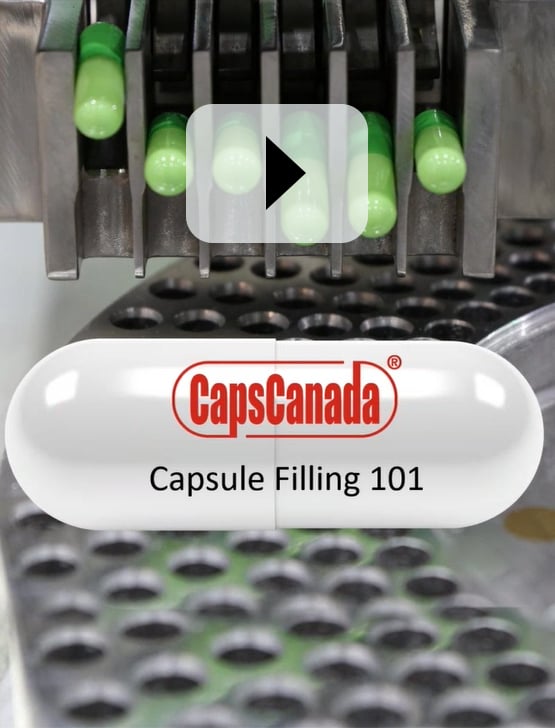 Capscanada encapsulation, capsule filling.