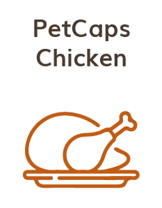 Flavored Chicken Empty Capsules for pets