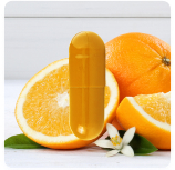 Gelatin capsules flavored capsules